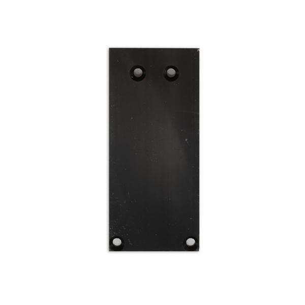 Endkappe Alu EC130 für Curtain10 ONE HIGH, 2 Stück, weiß