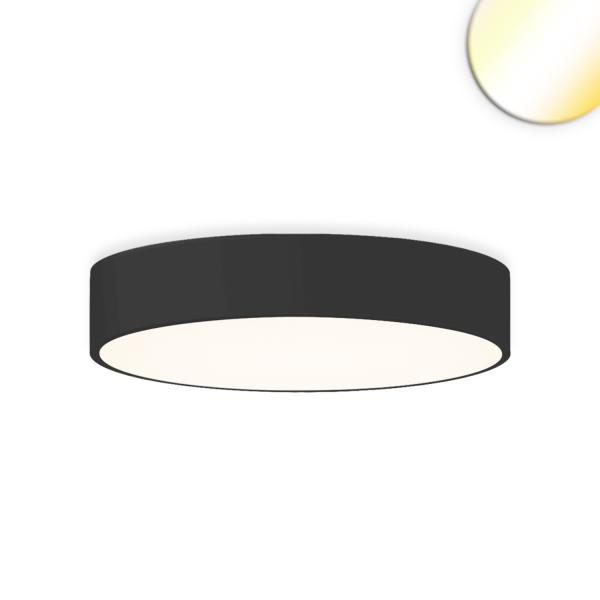 LED Deckenleuchte UGR<19 2H, schwarz, 42W, IP44, DN600, ColorSwitch 2700|3000|4000K, DALI dimmbar