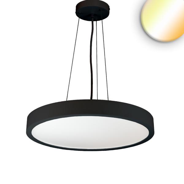 LED Hängeleuchte UGR<19 2H, schwarz, 70W, IP44, DN800, ColorSwitch 2700|3000|4000K, DALI dimmbar
