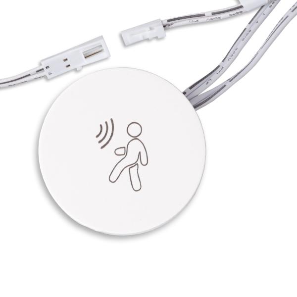 MiniAMP HF-Bewegungsmelder für versteckten Einbau, Detektion einstellbar 0.5-5m, 5-24V DC, 3A
