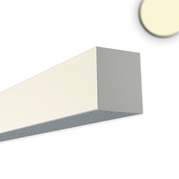 PROLAMP 40Dhm Aufbau Rechteck 124W weiß, 2000x2000mm, opal+, TRIAC dimmbar, 3000K, 6-teilig
