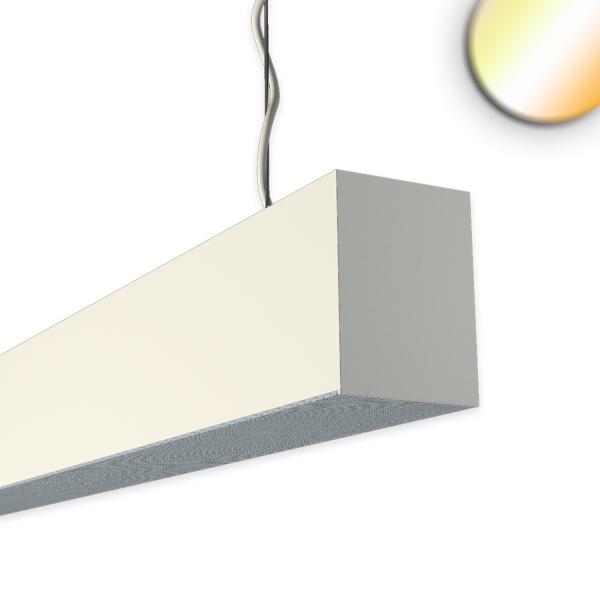 PROLAMP 40IDhs Pendel 75W weiß, 1500mm, opal+, Zigbee + Sys-Pro dimmbar, CCT+2700K
